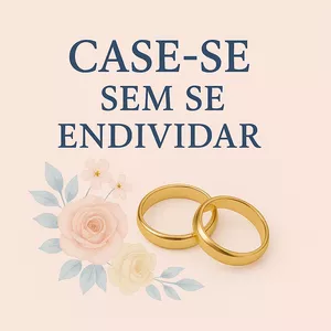 Imagem de capa para o Ebook Case-se sem se endividar - Basico 
