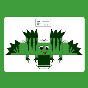 Imagem de capa para o Ebook Lagarto de dobradura