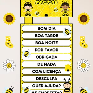 Imagem de capa para o Ebook PALAVRINHAS MÁGICAS - ABELHINHAS