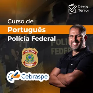 Imagem de capa para o Curso online Curso de Português para Polícia Federal