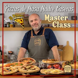 Imagen de portada para Curso online Pizzas con Masa Madre Caseras