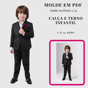Imagem de capa para o Ebook MOLDE CALÇA E TERNO INFANTIL