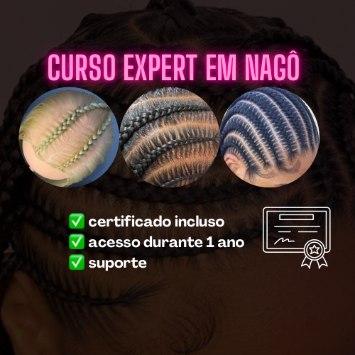 Curso Curso Expert em Tranças Nagô 