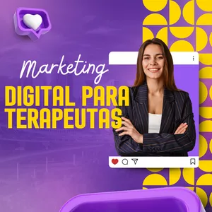 Imagem de capa para o Curso online Marketing Digital para Terapeutas