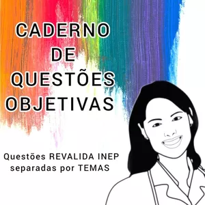 Imagem de capa para o Ebook MATERIAL DE QUESTÕES OBJETIVAS E DISSERTATIVAS REVALIDA/INEP
