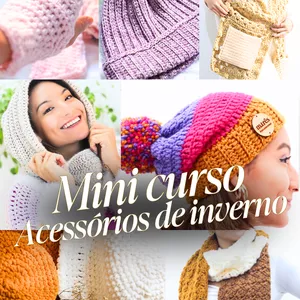 Imagem de capa para o Curso online Mini Curso Acessórios de Inverno