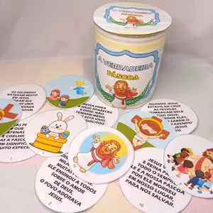 Imagem de capa para o Ebook A verdadeira páscoa - história na lata