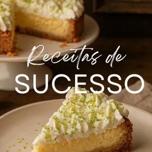 Imagem de capa para o Ebook Tortas Crocantes 