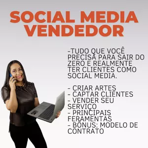 Imagem de capa para o Curso online SOCIAL MEDIA VENDEDOR