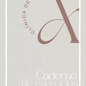 Imagem de capa para o Ebook Caderno de exercícios de sobrancelhas