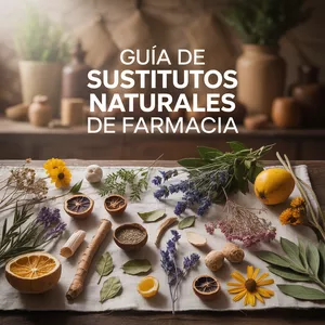 Imagen de portada para Curso online Guía de Sustitutos Naturales de Farmacia