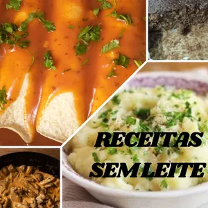Imagem de capa para o Ebook Receitas Sem Leite 