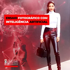 Imagem de capa para o Curso online Ensaio Fotográfico com Inteligência Artificial (AI)