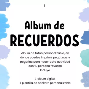 Cover image for Ebook Nuestro año juntos: Álbum de recuerdos para imprimir