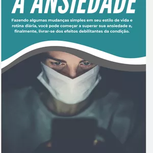 Imagem de capa para o Ebook Controlando a ansiedade 