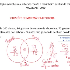 Imagem de capa para o Ebook Prova Curso de Formação de aquaviários moço de convés (CFAQ-MOC) - RESOLVIDA