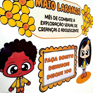 Imagem de capa para o Ebook PAINEL MAIO LARANJA 