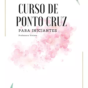 Imagem de capa para o Curso online Curso de ponto cruz para iniciantes 