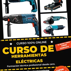 Imagen de portada para Curso online REPARACION DE HERRAMIENTAS ELECTRICAS