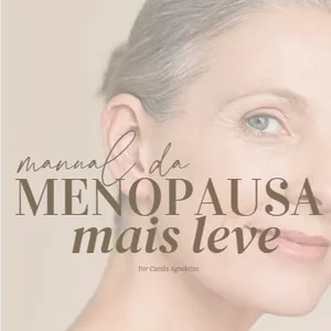 Imagem de capa para o Ebook Manual da menopausa mais leve