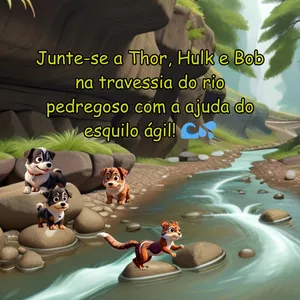 Imagem de capa para o Ebook AS INCRÍVEIS AVENTURAS DE THOR HULK E BOB