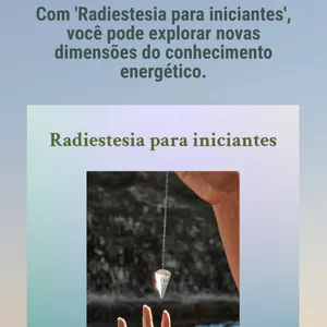 Imagem de capa para o Ebook Ebook Radiestesia para iniciantes