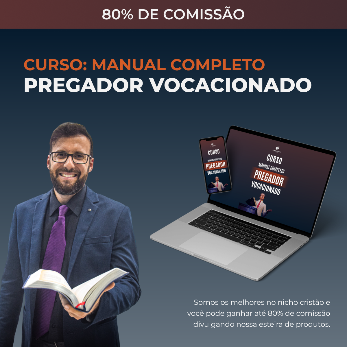 Imagem do curso Curso Manual Completo Pregador Vocacionado