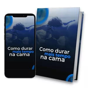 Imagem de capa para o Ebook Como durar mais tempo na cama