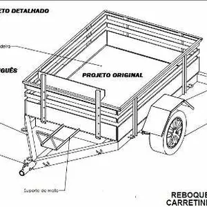 Imagem de capa para o Ebook PROJETO CARRETINHA REBOQUE