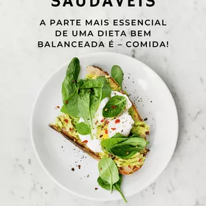 Imagem de capa para o Ebook 30 RECEITAS PARA SUA DIETA E VIDA SAUDAVEL