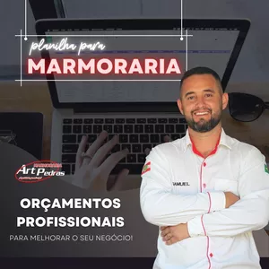 Planilha de orçamentos para Marmorarias. 