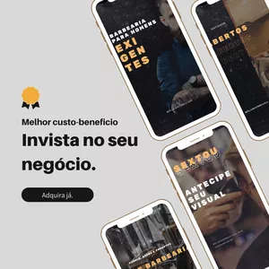Imagem de capa para o Ebook PACK CANVA PRO BARBEARIA EXIGENTE