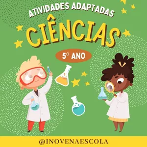 Imagem de capa para o Ebook Ciências 5º ano Atividades Adaptadas