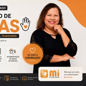 Imagem do curso Curso Básico de Libras