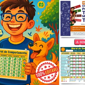 Imagem de capa para o Curso online 🎯 MURAL DE COMPORTAMENTO ESCOLAR – CRIANÇAS ESPECIAIS MAIS ORGANIZADAS, FELIZES E MOTIVADAS!