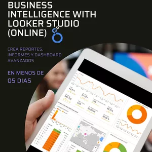 Imagen de portada para Curso online BUSINESS INTELLIGENCE WITH LOOKER STUDIO