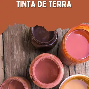 Imagem de capa para o Curso online Aprenda a Fazer - TINTA DE TERRA