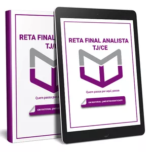 Imagem de capa para o Curso online EDITAL ESQUEMATIZADO - RETA FINAL ANALISTA TJ/CE – PÓS EDITAL – 76 DIAS ESTRATÉGICOS ATÉ A PROVA