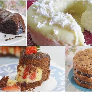 Imagem de capa para o Ebook Bolos Dicas &amp; Receitas