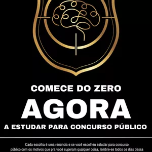 Imagem de capa para o Ebook Concurso Público - Começando do 0