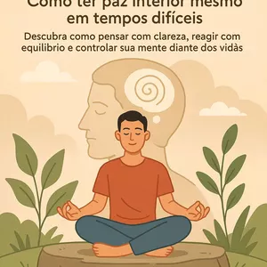 Imagem de capa para o Ebook Estoicismo na Prática: Como Ter Paz Interior Mesmo em Tempos Difíceis