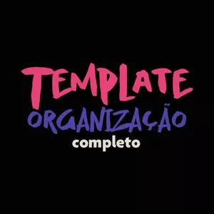 Imagem de capa para o Curso online Template de Organização - Completo