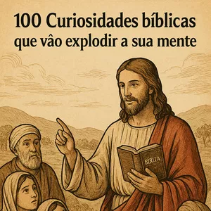 Imagem de capa para o Ebook 100 Curiosidades Bíblicas que vão Explodir a sua Mente