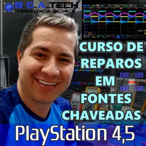 Imagem de capa para o Curso online CURSO DE REPAROS EM FONTES CHAVEADAS PS4,PS5