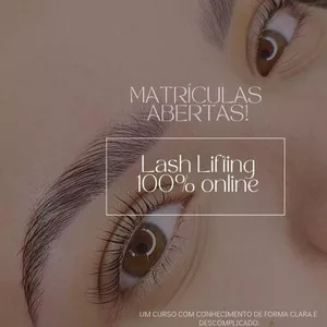 Imagem de capa para o Curso online Lash Lifting 