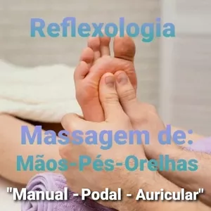Imagem de capa para o Curso online Curso de Reflexologia Online - Mãos, Pés e Orelhas