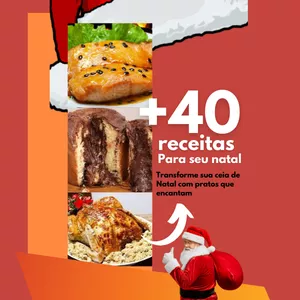 Imagem de capa para o Ebook Receitas tipicas natalinas