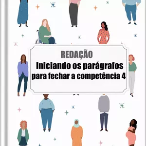 Imagem de capa para o Ebook Redação ENEM - Como iniciar os parágrafos com a utilização de operadores argumentativos.