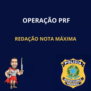Imagem de capa para o Curso online OPERAÇÃO PRF:  REDAÇÃO NOTA MÁXIMA 