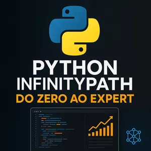 Imagem de Python InfinityPath – Do Zero ao Expert  criado por Curso Completo Com Certificado na hotmart